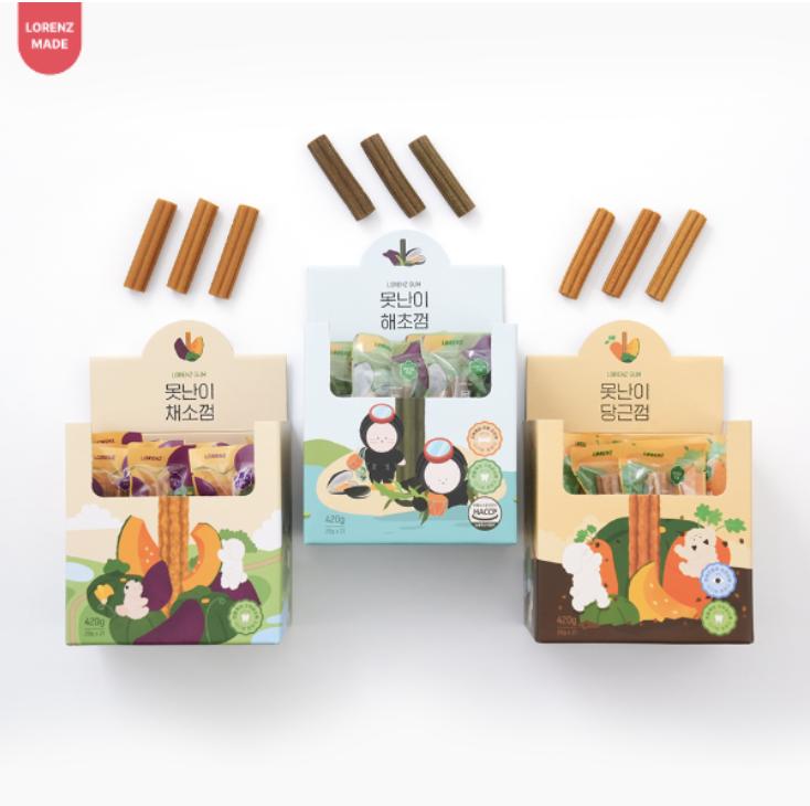 蔬菜潔牙骨三款